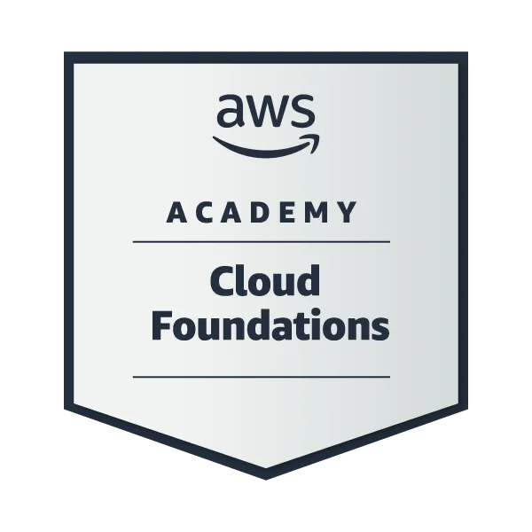 AWS Academy Graduate - AWS Academy Cloud Foundations Certificate